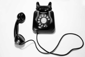 phoning